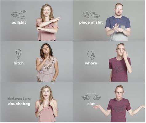 Profanity in American Sign Language